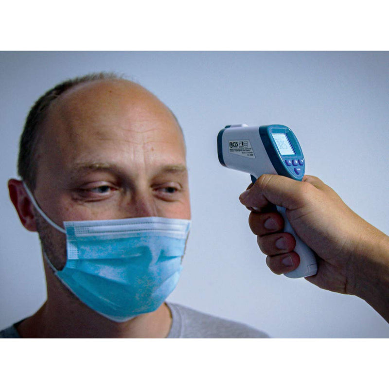 BGS 6006 | Forehead fever thermometer | Infrared contactless | for baby, child, adult + object measurement | 0 - 100° - NewNest Australia