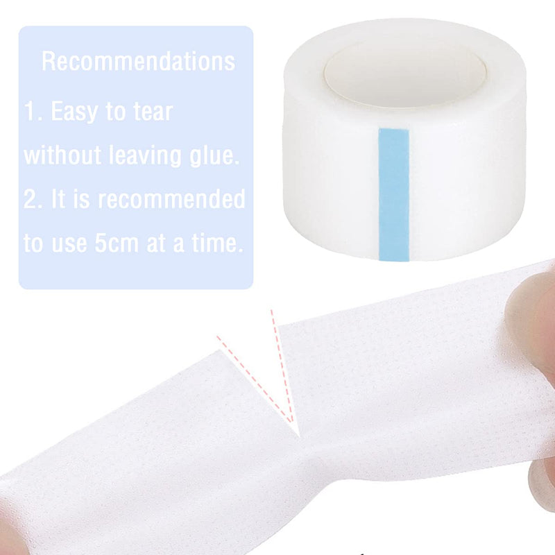 2 Rolls Moisture Heel Stickers Heel Sticker Tape, Invisible Adhesive Foot Anti Wear Tape Breathable Cushion Blister Guard Patch to Prevention Blister and Chafing Cushion Protection(2*5m) - NewNest Australia