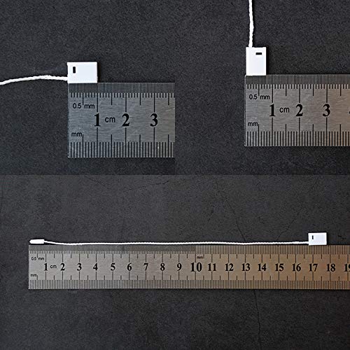 950 PCS White String Hang Tag Fasteners CSC@C White Nylon String White Hanging String White String Hang Tag String with Push Locker String Snap Lock White Tag Strings White 2 Small - NewNest Australia