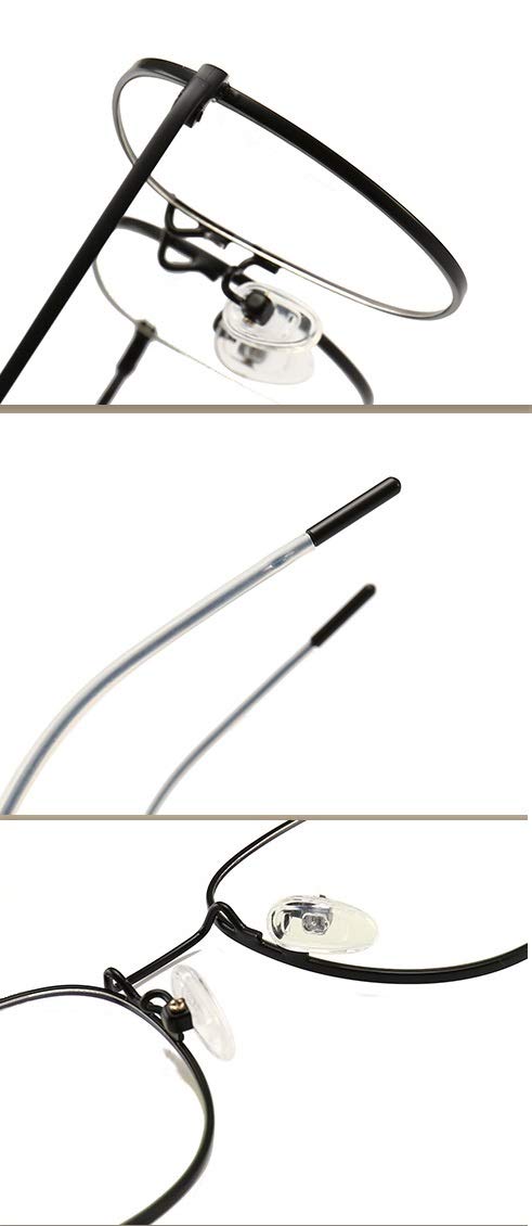 Blue light filter glasses women men metal frame retro blocking blue light gaming glasses computer glasses rose gold - NewNest Australia