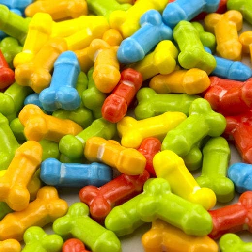 Suck A Bag of Dicks - Adult Pecker-Shaped Candy- Tell 'EM to Suck It! - 100 Pieces - 3 Ounces - NewNest Australia