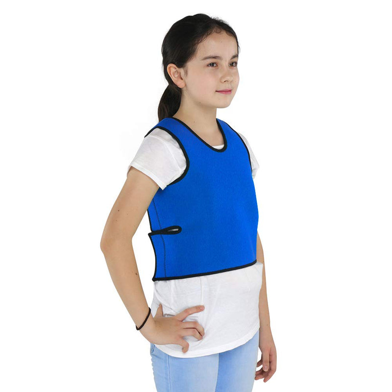 Sensory Compression Vest Sensory Processing Disorder Vest Deep Pressure Comfort for Autism Hyperactivity Mood Processing Disorders (Small 14” x 24”) Small (Pack of 1) - NewNest Australia