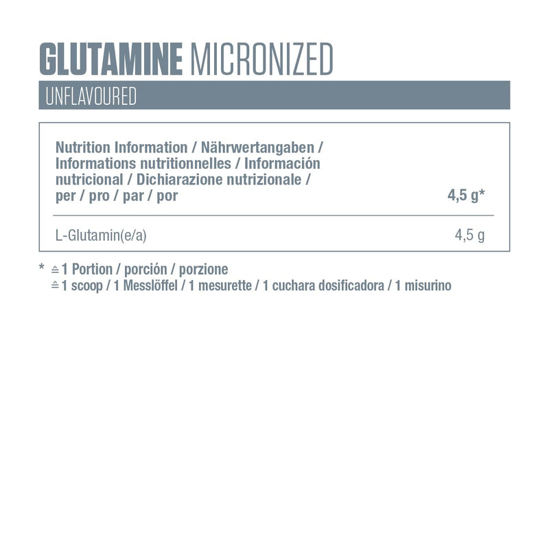 Dymatize Glutamine Miconized Unflavored Powder 400g - Amino Acid - Glutamine Neutral Flavor - NewNest Australia