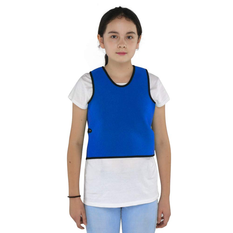 Sensory Compression Vest Sensory Processing Disorder Vest Deep Pressure Comfort for Autism Hyperactivity Mood Processing Disorders (Small 14” x 24”) Small (Pack of 1) - NewNest Australia