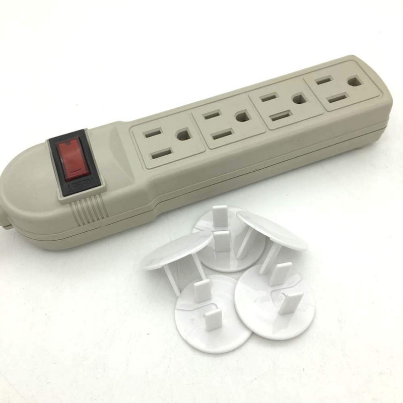 62 Pieces Outlet Covers ChildProof Plug Protector - Vmaisi Baby Proofing Electrical Safety Outlet Plugs White 62 Count (Pack of 1) - NewNest Australia