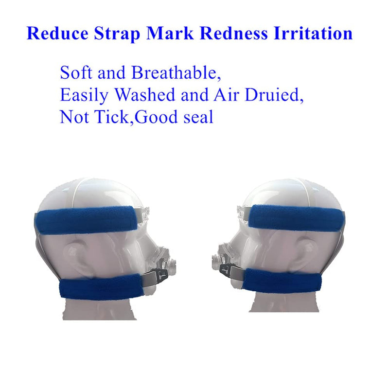 CPAP Strap Covers, CPAP Pads for Resmed Airfit f20 f30 p10 Respironics Dreamwear Comfortbale Breathable (4 Pack)… - NewNest Australia