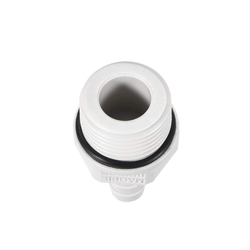 uxcell PVC Barb Hose Fitting Connector Adapter 8mm or 5/16" Barbed x G1/2 Male Pipe 10pcs - NewNest Australia