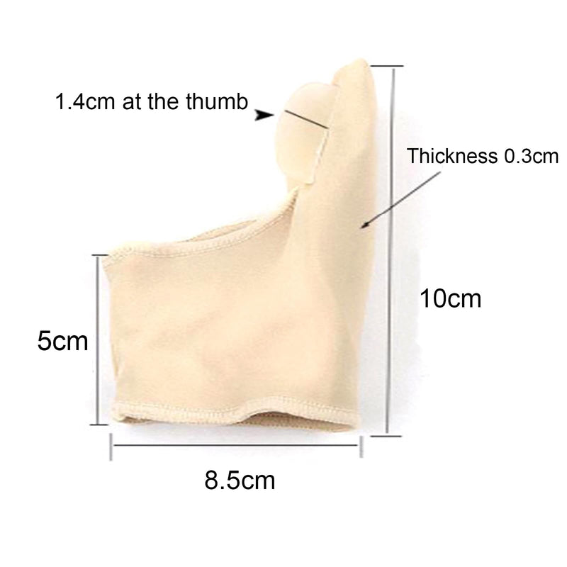 Annchilio Pack Of 2 Bunion Corrector - Bunion Sleeve With Protective Rubber And Spreader For Relief Of Bunions, Elastic Orthopedic Bandage, Bunion Correction Stockings - NewNest Australia