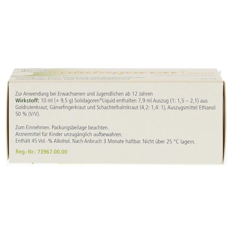 SOLIDAGOREN Liquid 50 ml - NewNest Australia