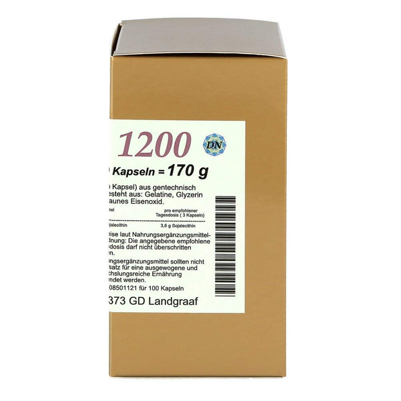 LECITHIN 1200 capsules 100 pieces - NewNest Australia