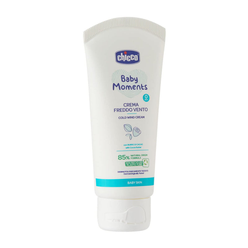 Chicco Baby Moments cold wind cream with cocoa butter and vitamin E, with natural formula, 0+ months, 50 ml - NewNest Australia