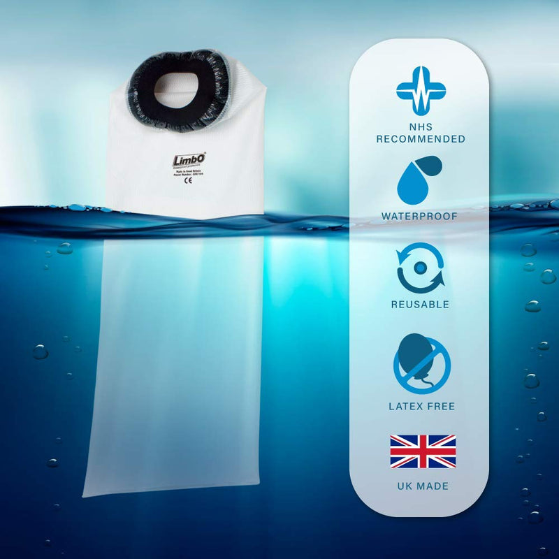 LimbO Waterproof Protectors Cast and Dressing Cover, Adult Half Leg M80, 41 to 54 cm Above Knee Circumference, 5’5 to 6’0 M80: 41-54 cm Above Knee Circ. (5’5–6’0) - NewNest Australia