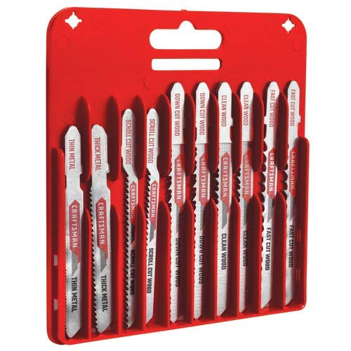 CRAFTSMAN Jigsaw Blades, U-Shank Set, 12-Piece (CMAJ2SET12) - NewNest Australia