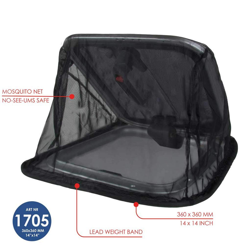 Bug Screen “Throw Over net” for Small Hatches | Easy to use - just Drop The Insect Screen Over The Hatch - a Weight Band Will Keep it in Place. Perfect with Roller Blinds #1705 Hatch is not included. - NewNest Australia