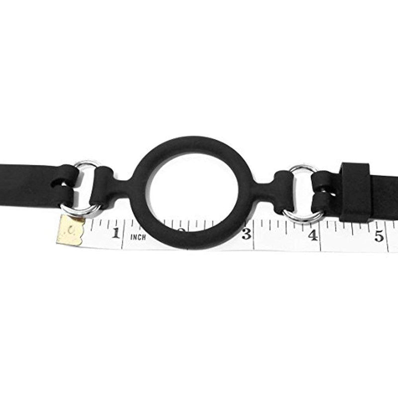 YELO Open Mouth Gag O-ring Gag Restraints, Head Harness Restraint Mouth O-ring Gag Oral Fixation, Adjustable Strap - NewNest Australia