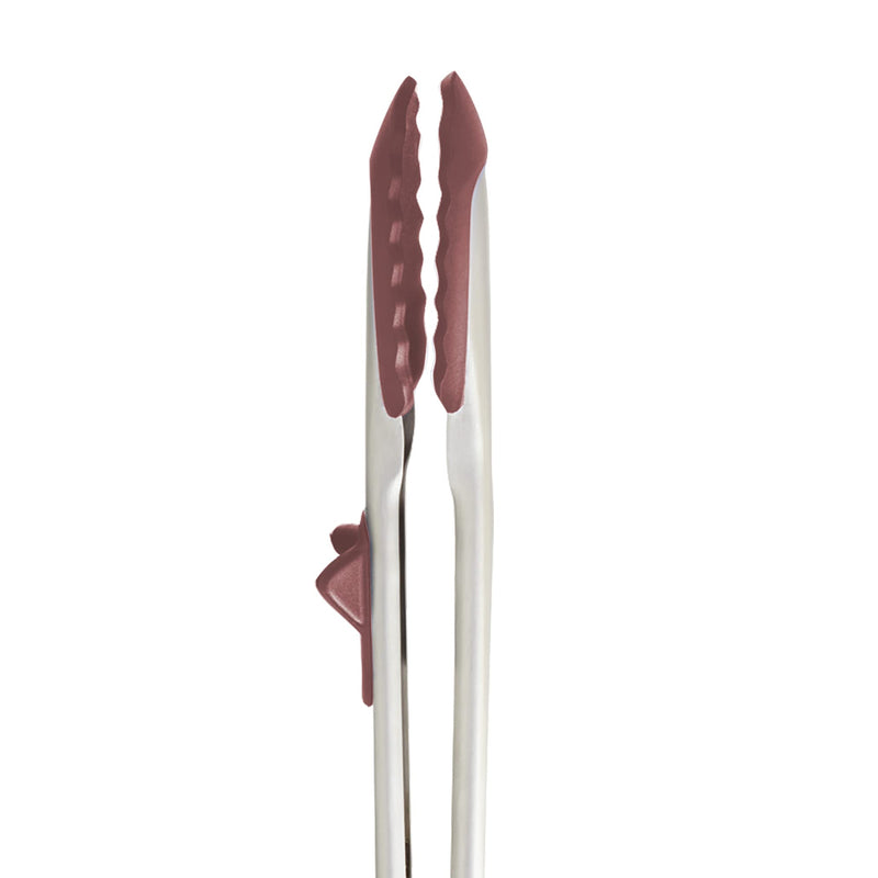 Tovolo Tip Top Tongs, Easy-Grip Kitchen Tongs for Cooking With Silicone Tips, Easy Locking Mechanism, Cooking Utensil With Resting Foot, Heat-Resistant & BPA-Free Silicone Tips - NewNest Australia