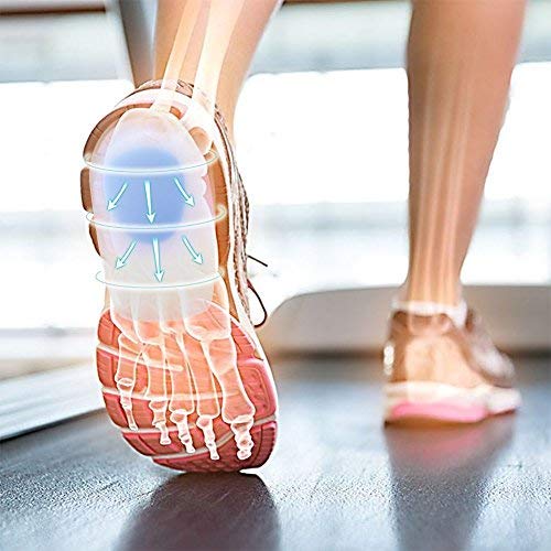 Heel Cushion Gel, 2 Pairs Super Soft Heel Pads Wedge Insole Inserts Heel Support Orthotic Cushion Relief For Plantar Fasciitis Heel Pain (Size L For Eu 39-44) - NewNest Australia