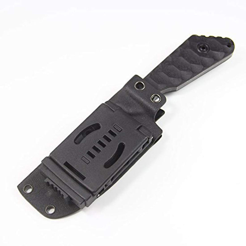 Belt Clip Outdoor Camping Knife Blade Lock with Screws, Set of 2 (Black) Black - NewNest Australia