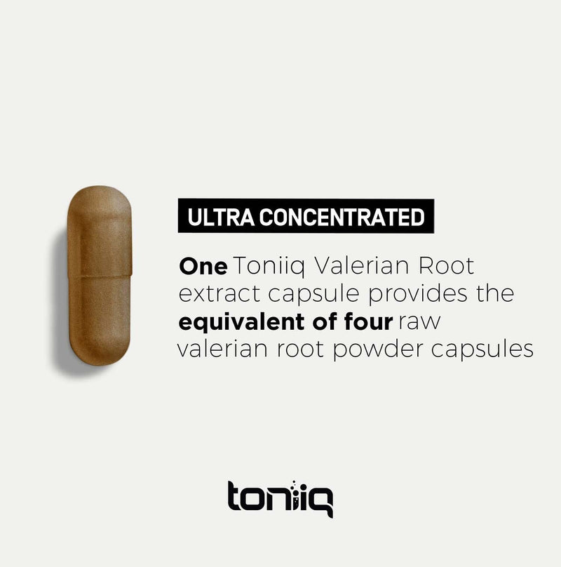 Ultra High Strength Valerian Root Capsules - 1,300mg 4X Concentrated Extract - Highly Concentrated and Highly Bioavailable - 120 Capsules - NewNest Australia