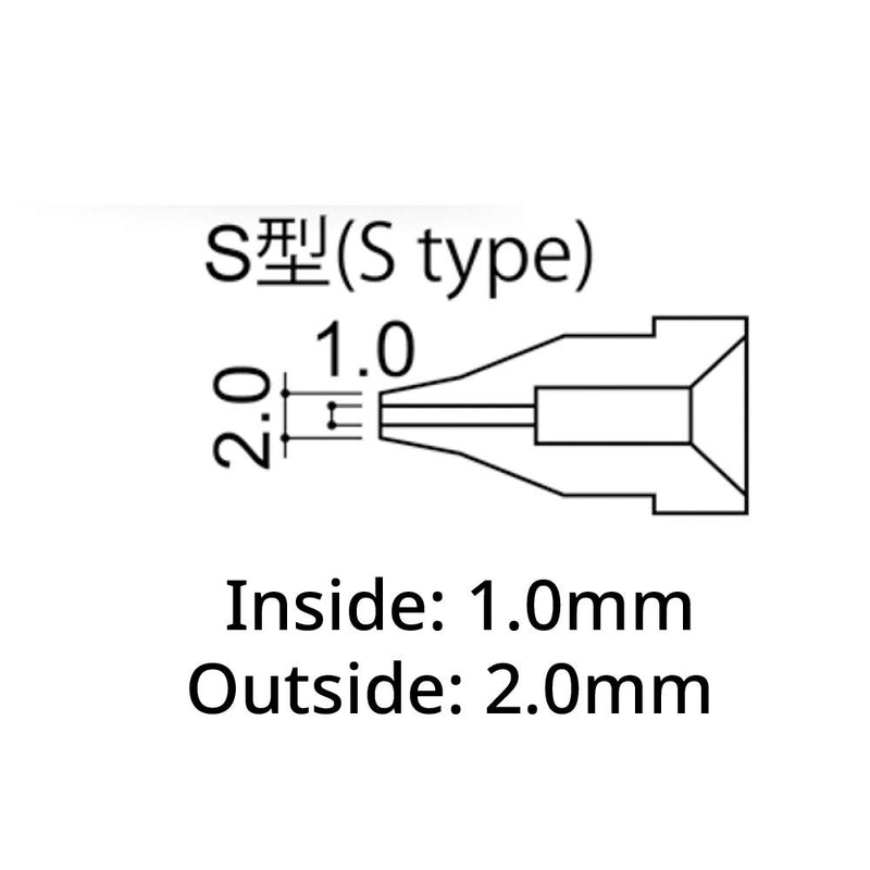 Hakko A1003 Desoldering Nozzle, 1.0mm, for 802/807/808/817 - NewNest Australia