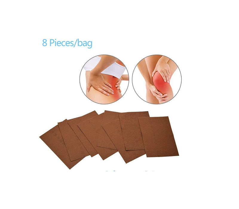 MQ Pain Relief Patches White Tiger Balm Plaster Vietnam Heat Pain Relief Back Pain Neck Shoulder Legs Muscle Lumbar Arthritis Rheumatism (40 Patches / 5 Packs) - NewNest Australia