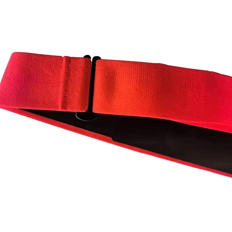 Adjustable Heart Rate Monitor Chest Strap Replacement Elastic Soft Nylon Strap Spandex Belt Compatible for MZ Heart Rate Monitor Sensor Sports Wireless Heart Rate Monitor Red - NewNest Australia