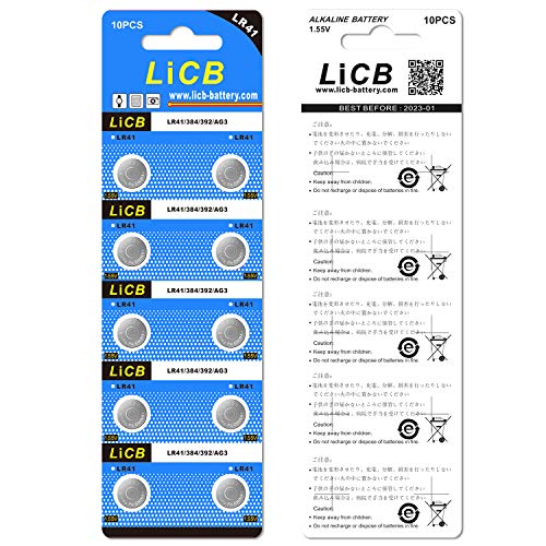 LiCB 20 Pack LR41 AG3 392 384 192 Battery 1.5V Button Coin Cell Batteries - NewNest Australia