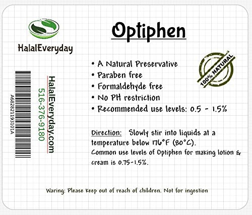 Oil Soluble Natural Preservative (Optiphen) - 4 Oz - Broad Spectrum- Paraben-Free - Formaldehyde Free - Great for Making soap, Lotion, Cream, Lip Balm etc. - NewNest Australia