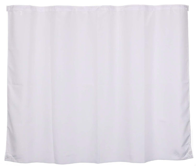 RiverDream Snap in Fabric Shower Curtain Liner Replacement - 70W x 54H, White, with Magnets-Detachable Liner 70 x 54 - NewNest Australia