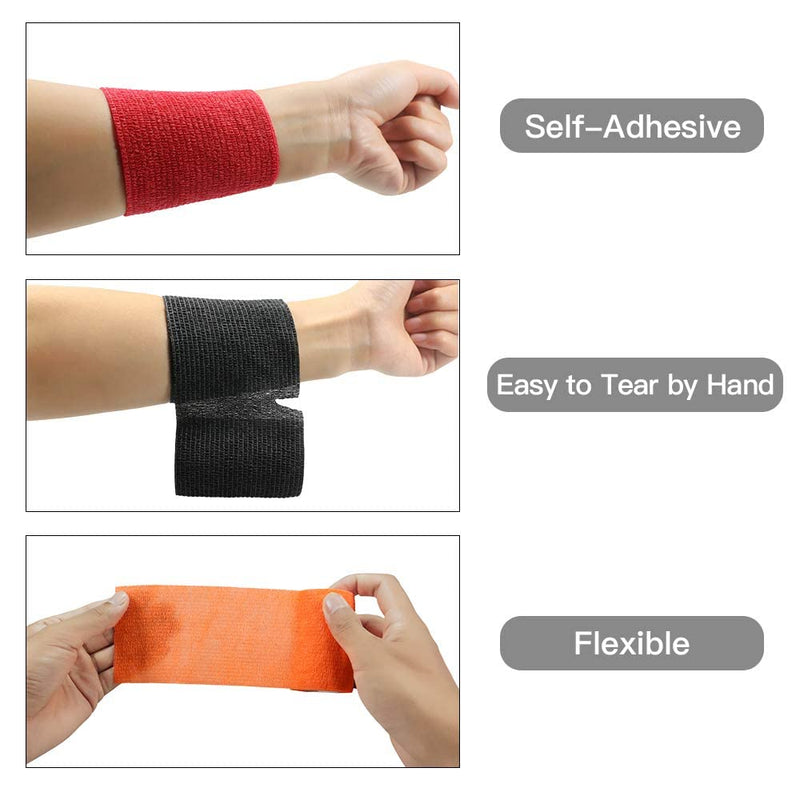 Vangoal 2MIQ Black Bandage 7.5 cm 4.5 m, Acrylic - NewNest Australia