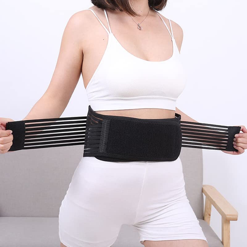 Konxi Lumbar Tourmaline Waist Bandage Support Belt Band, 20 Magnets Heat Belt For Lower Back Lumbar Therapy Support Belt Magnetic Field Therapy Pain Relief (M) - NewNest Australia