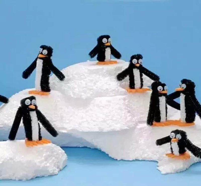100Pcs Black Pipe Cleaners Chenille Stem for DIY Crafts,Arts,Wedding,Home,Party,Holiday Decoration 6 mm x 12 Inch 100Pcs Black - NewNest Australia