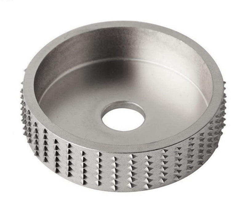 Szliyands Wood Carving disc,Grinder Wood Tungsten Carbide Grinding Wheel Grinder Shaping Disc Bore Wood Sanding Carving Tool Woodworking Angle Grinder Attachment (Silver) Silver - NewNest Australia