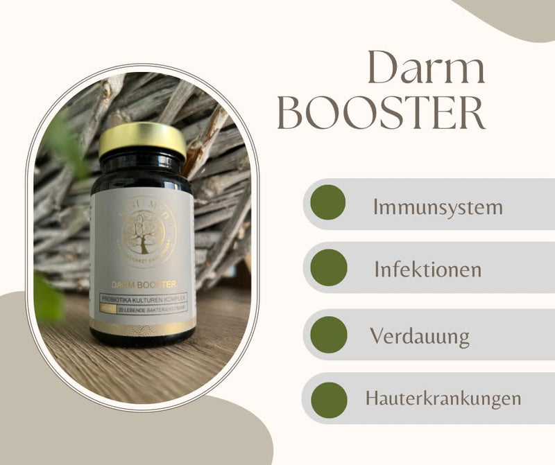Jonimed - Gut Kulturen Probiotic - 20 High Dose Bacteria Strains With Acacia Fiber, Without Inulin - 90 Vegan/Gastric Juice-Resistant Capsules - Intestinal Booster Made In Germany - NewNest Australia