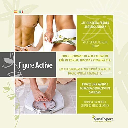 Sanaexpert Figure Active Value Pack, 3 X Saturation Capsules With Konjac Glucomannan, Chrome, Vitamin B12, Niacin, Made In Germany, High Dosage, 3 X 120 Pieces - NewNest Australia