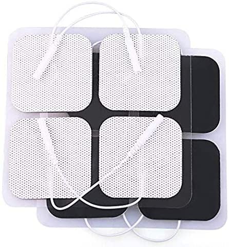 VYTALINE TENS Machine electrodes Pads 5x5cm, 8pcs Latex-Free TENS Electrode Pads Patches with Upgraded Self-Stick Performance and Non-Irritating Design for Electrotherapy (8) 8 - NewNest Australia