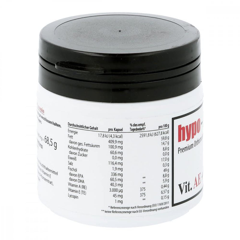 Hypo A Vitamin A+E+Lycopene capsules - NewNest Australia