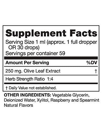 Seagate Products Liquid Olive Leaf Extract for Kids 2 Ounce - NewNest Australia