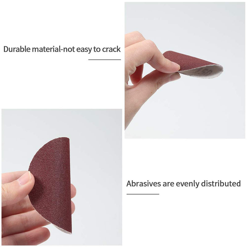 SPEEDWOX 100pc 3 Inch Sanding Discs Hook and Loop Sandpaper 150 Grit Sander Disc Sanding for Drill Grinder Rotary Tools No Hole 150-Grit - NewNest Australia