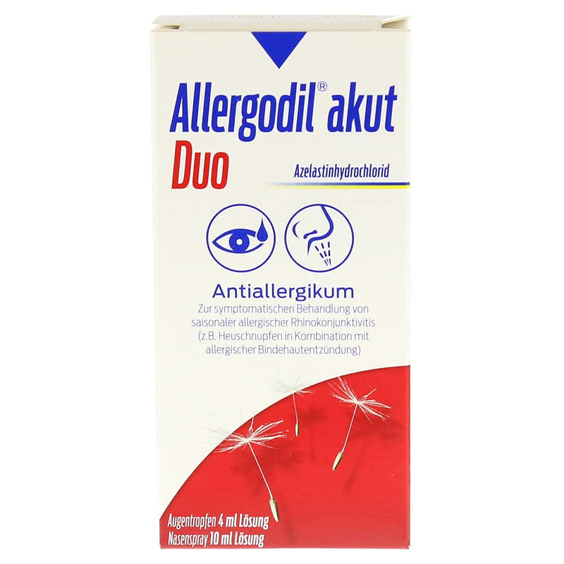 Allergodil acute duo eye drops and nasal spray, 1 piece combination pack - NewNest Australia