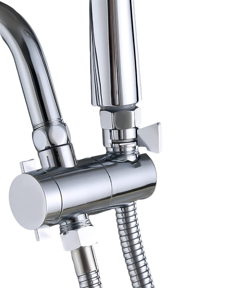 Shower Head shutoff Valve, 100% Solid Brass shutoff Valve for shower head，water flow control valve - NewNest Australia