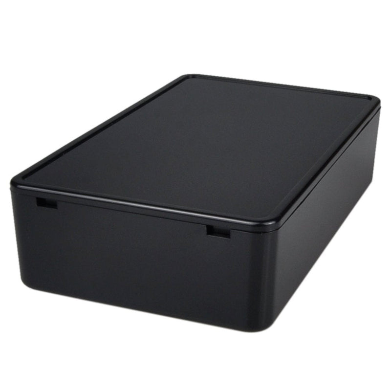 Pinfox 5 pack Electronic Prototype ABS Plastic Junction Project Box Enclosure 100mm by 60mm by 25mm for Portable, Arduino DIY (Black) Black - NewNest Australia