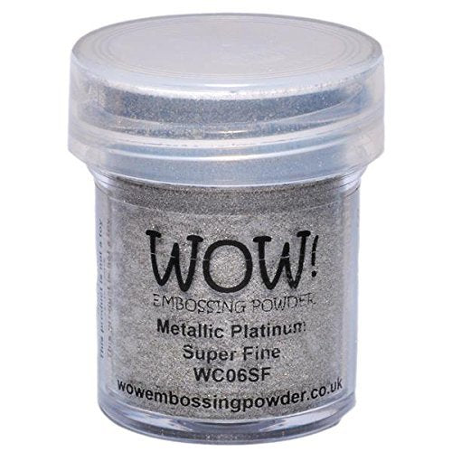Wow! Embossing Powder Metallic Bundle: Gold, Silver, Platinum and Copper, 15ml (1) (1, Brown) - NewNest Australia
