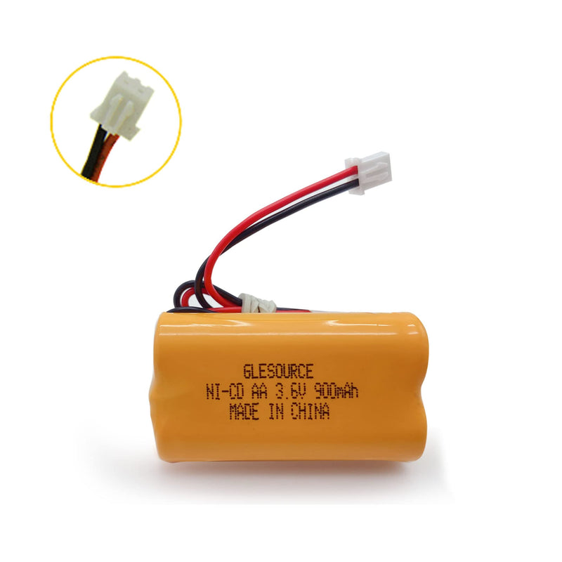 GLESOURCE 3.6V 900mAh Exit Sign Emergency Light Battery Replacement for Exitronix 10010037, Max Power B2-0031 MH468886, Unitech LEDR-1 6200RP, Dantona CUSTOM-318 OSA230, Lowes 253799 (2 Pack) 2PCS 3.6V 900mAh battery - NewNest Australia
