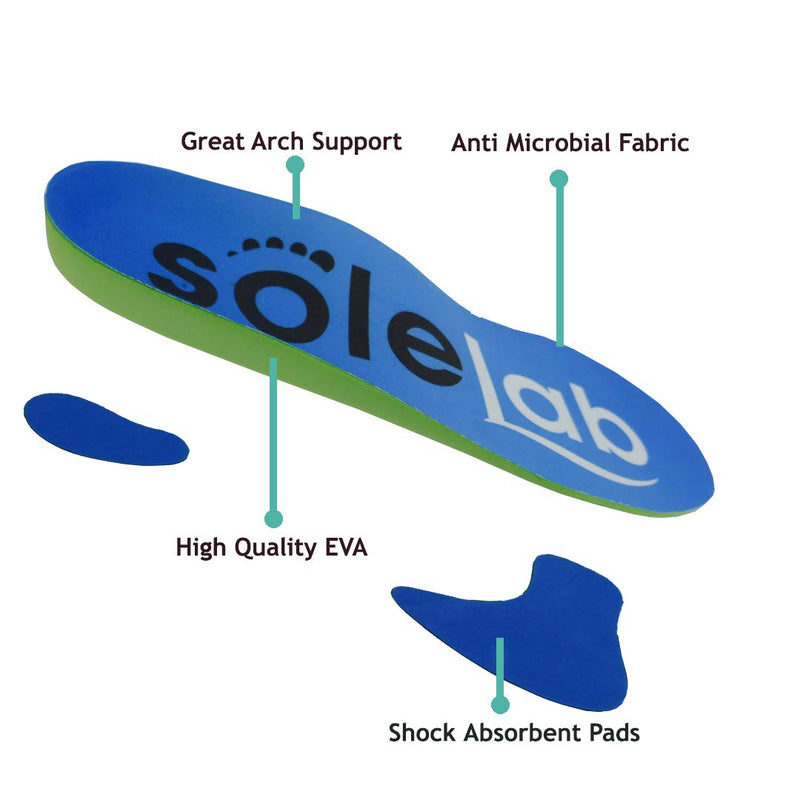 Orthotic Insole Full length Medical Grade Trimmable With Arch Support, Inserts For Severe Flat Feet, Heel Pain Metatarsal Pad Plantar Fasciitis Design For Men And Women 5-6.5 - NewNest Australia