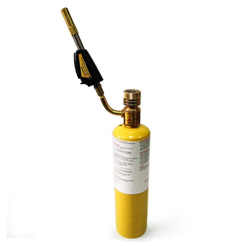 QWORK Turbo Torch Tips, Torch Swirl, MAP-Pro/LP Gas, Self Lighting, Gas Self Ignition Turbo Torch Regulator Brazing Soldering Welding Plumbing Gun Self-Ignition Propane Soldering Torch - NewNest Australia
