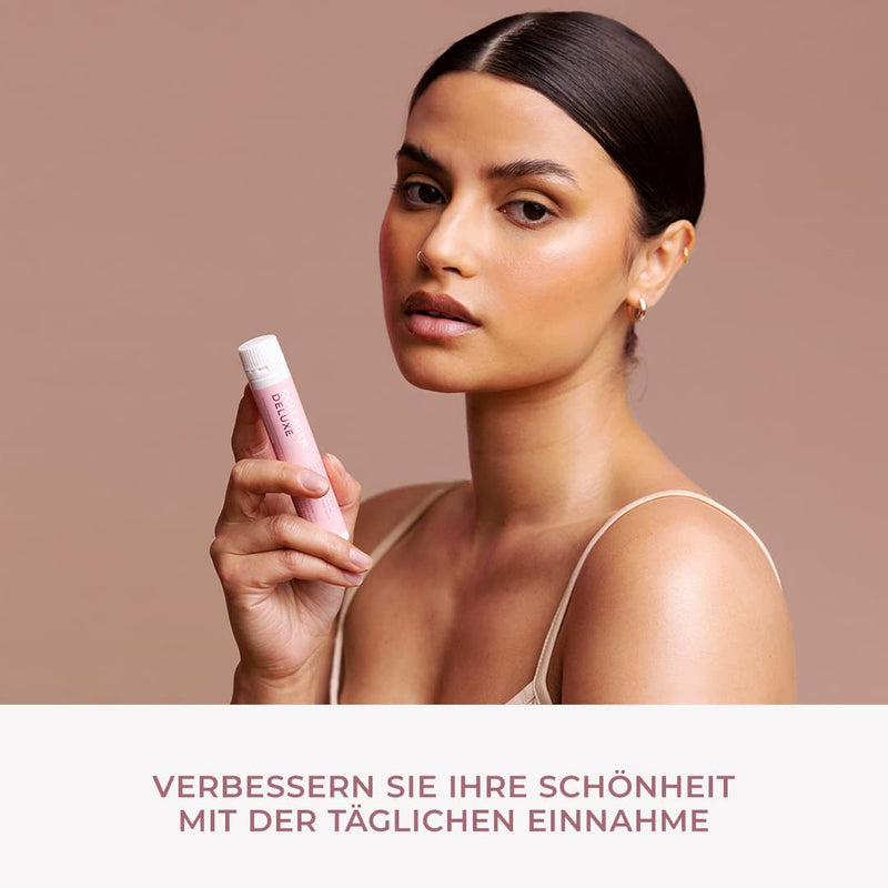 Swedish Collagen - Collagen Deluxe Shots, 20X25Ml Liquid Collagen Supplement | 12,500 Mg Marine Collagen With Hyaluronic Acid, Vitamins & Minerals For Hair, Skin And Nails (20) - NewNest Australia