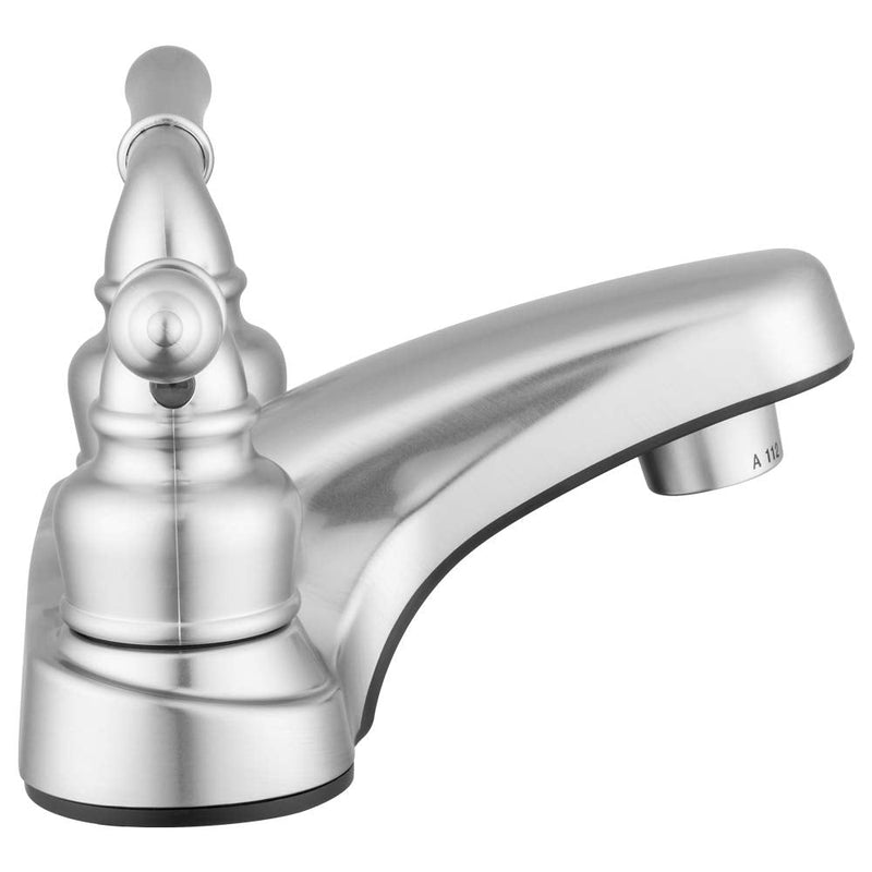 Pacific Bay Lynden Bathroom Faucet - Metallic Plating Over ABS Plastic (Brushed Satin Nickel) Brushed Satin Nickel - NewNest Australia