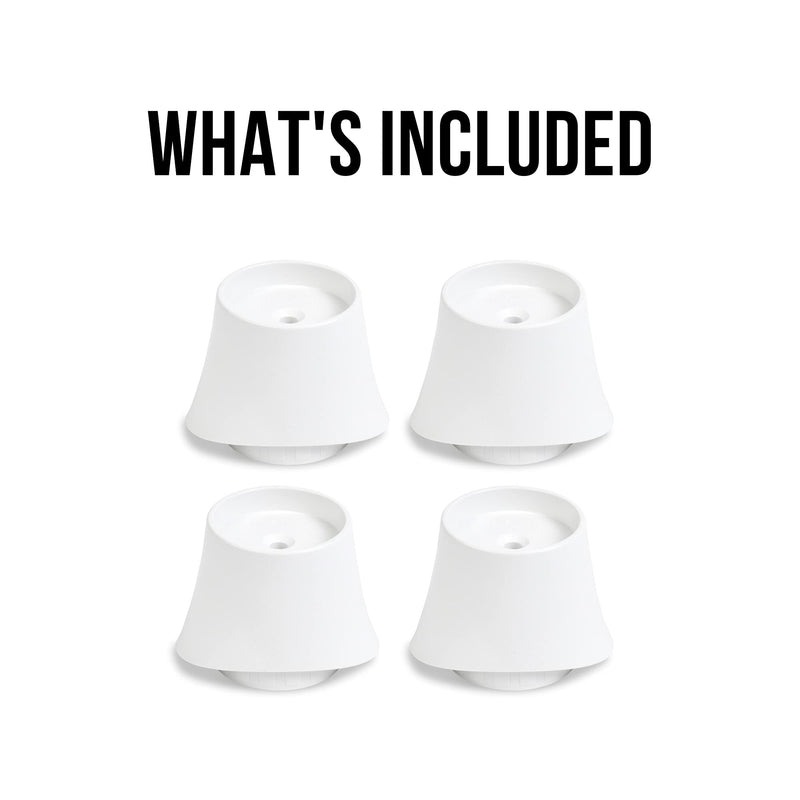 Wall Nanny 4 Inch Extension Accessories for Baby Gate (Made in USA) Connect Extensions to Wall Nanny's and Add 4 Inches in Length to Baby Gates - 4 Pack - NewNest Australia