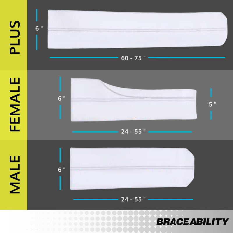 BraceAbility Chest Strap for Broken Ribs Elastic for Cracked, Broken or Dislocated Ribs, Protection, Compression and Support (Male - Fits 24"-60" Chest) Universal Male - NewNest Australia